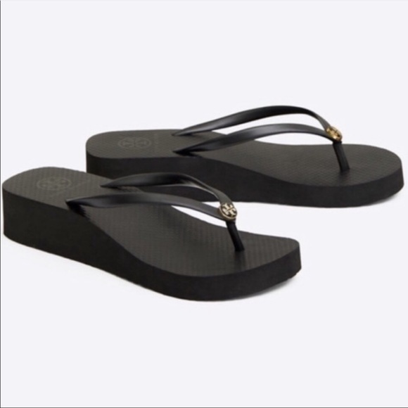 Tory Burch | Shoes | Tory Burch Wedge Flip Flops | Poshmark